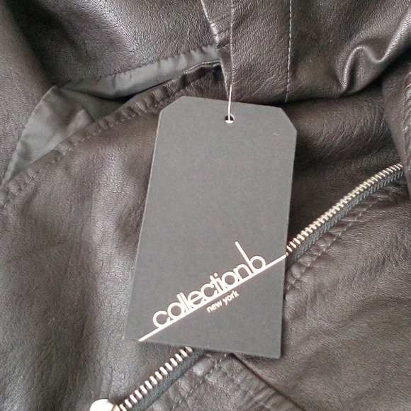 Ladies Black Leather Jacket - Picture 8 of 8